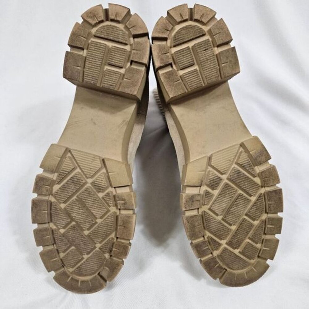 Steve Madden Hayle Boots In Sand Suede - Size 11 - Picture 6 of 11
